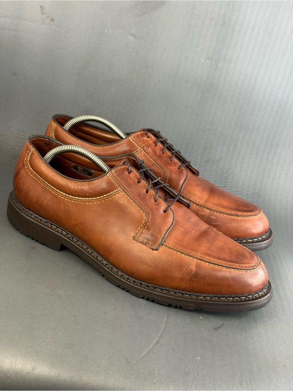 Allen Edmonds Wilbert Derby Brown Leather shoes men’s size 12
